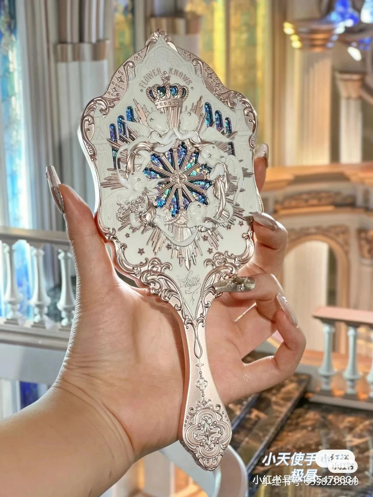 Coquette hand mirror - Blossoms&Moss