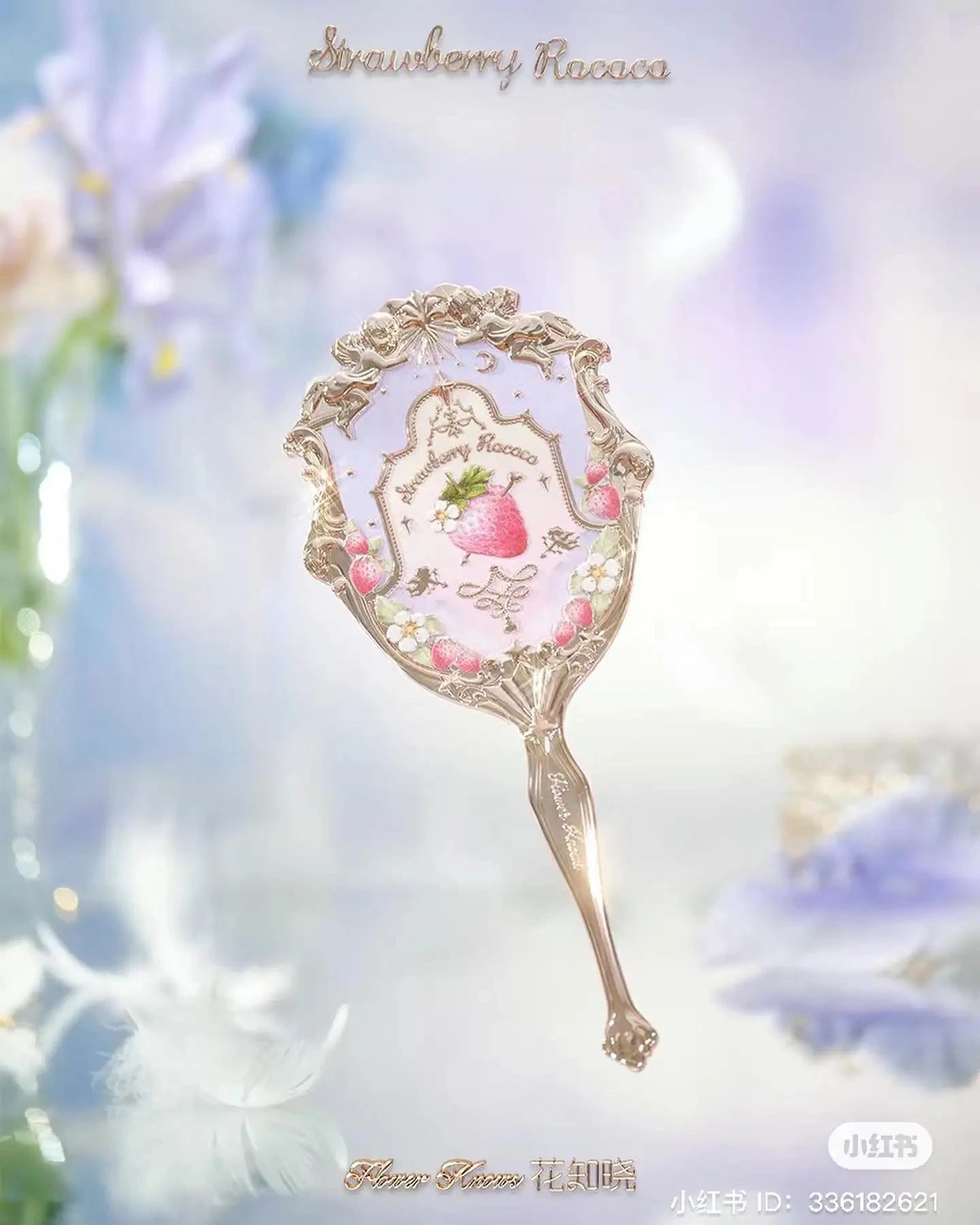 Coquette hand mirror - Blossoms&Moss