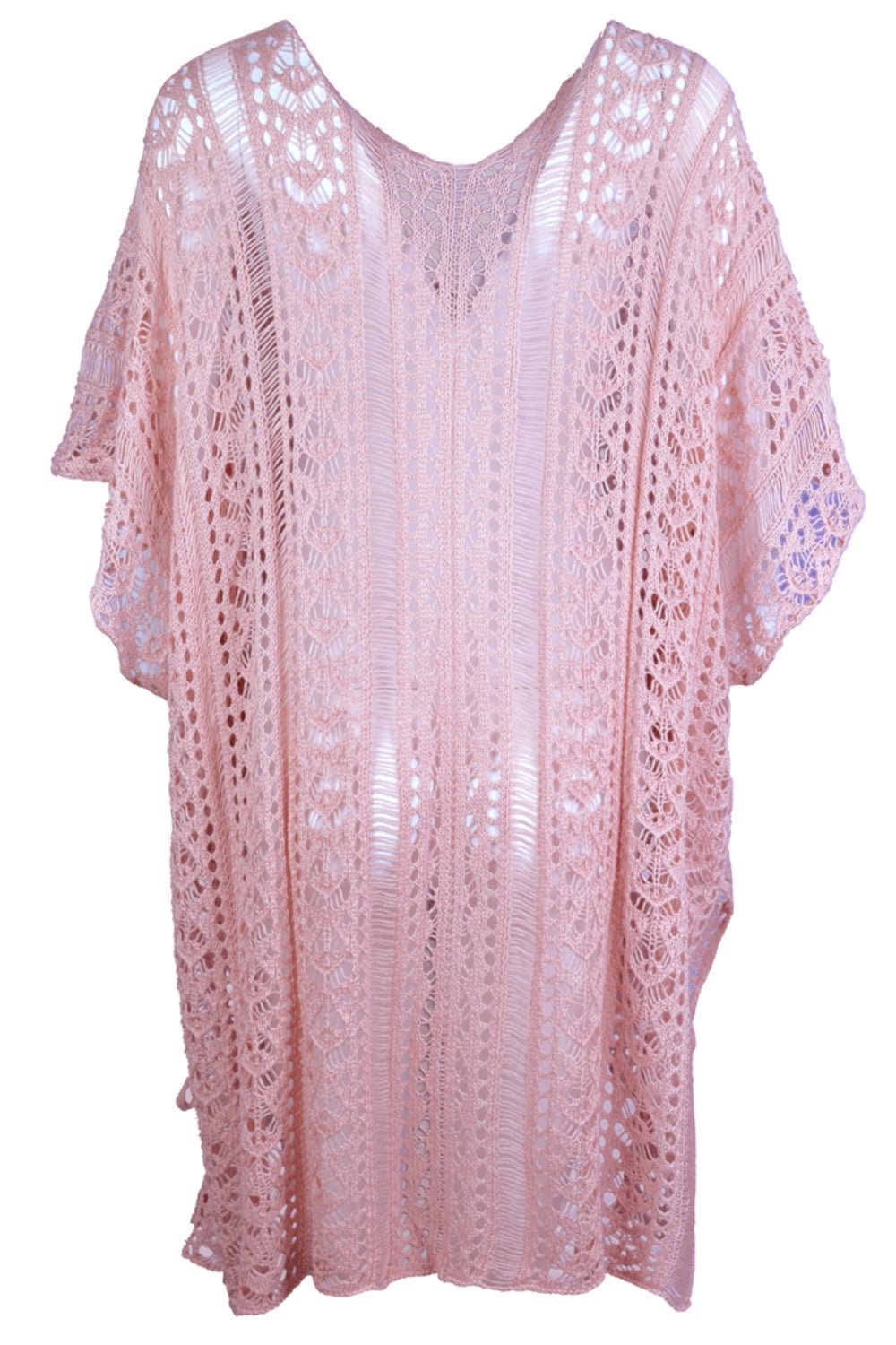 Cutout V - Neck Cover - Up with Tassel - Blossoms&Moss