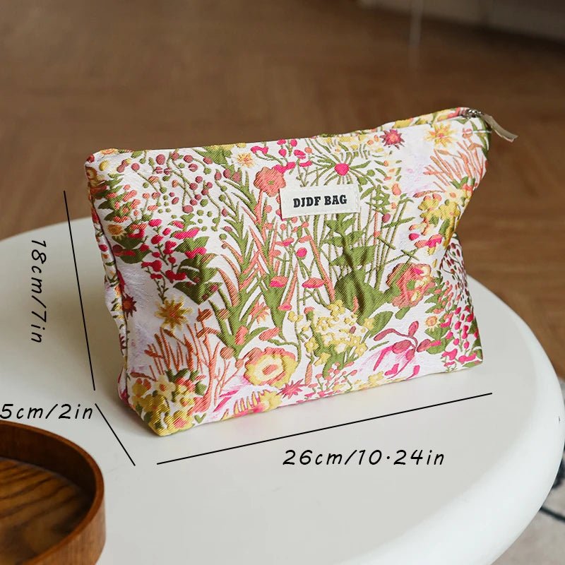 DIDF floral makeup bag - Blossoms&Moss