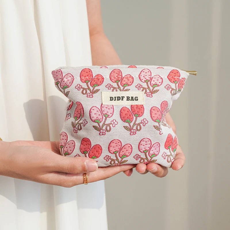 DIDF floral makeup bag - Blossoms&Moss