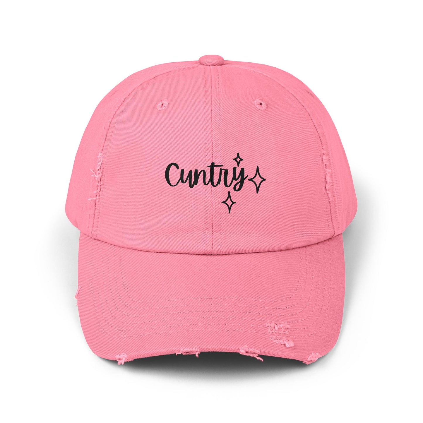 Distressed Cap - Cuntry Girls Can Survive Distressed hat - Blossoms&Moss