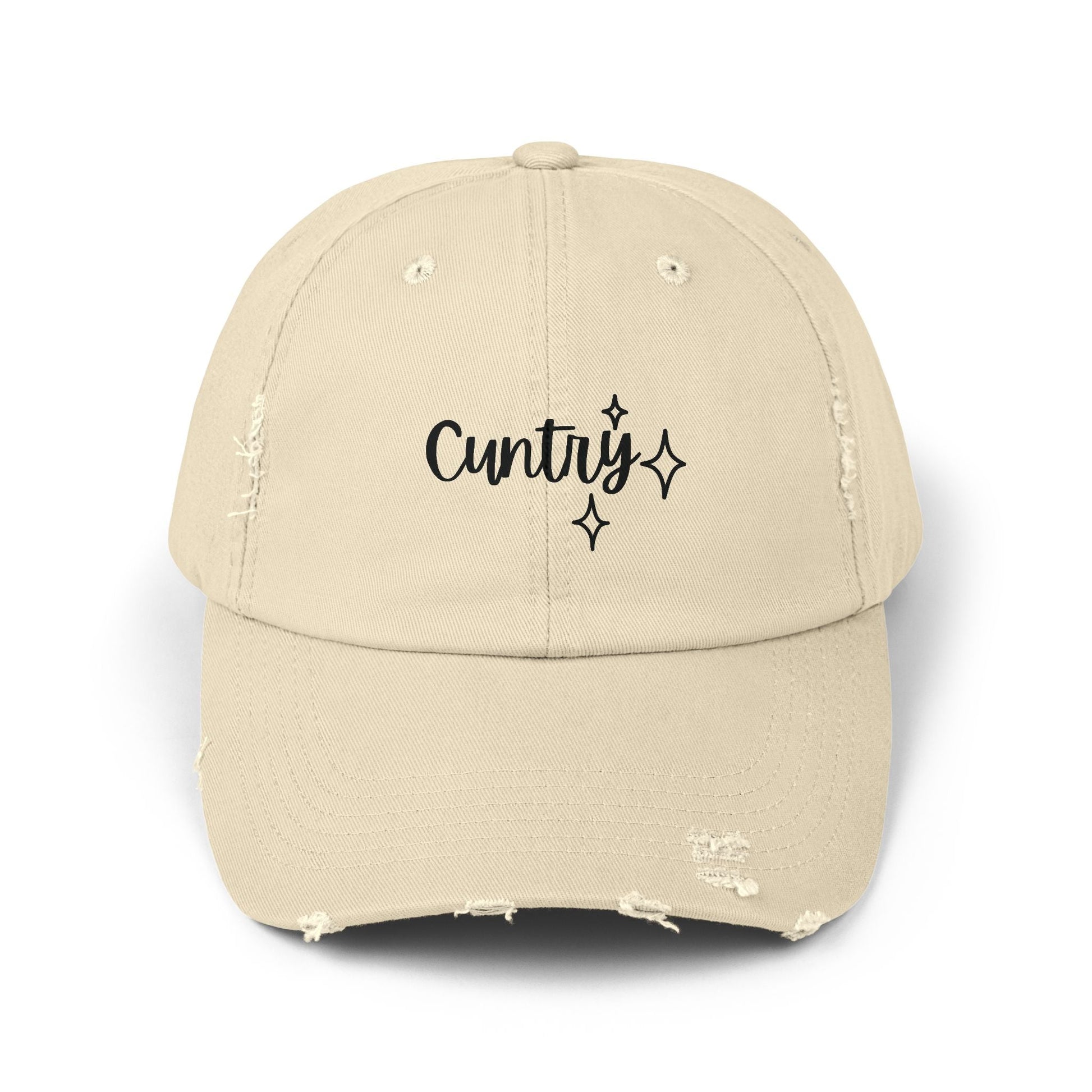 Distressed Cap - Cuntry Girls Can Survive Distressed hat - Blossoms&Moss