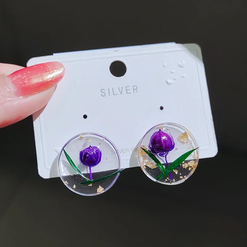 Eloise’s flower earring - Blossoms&Moss