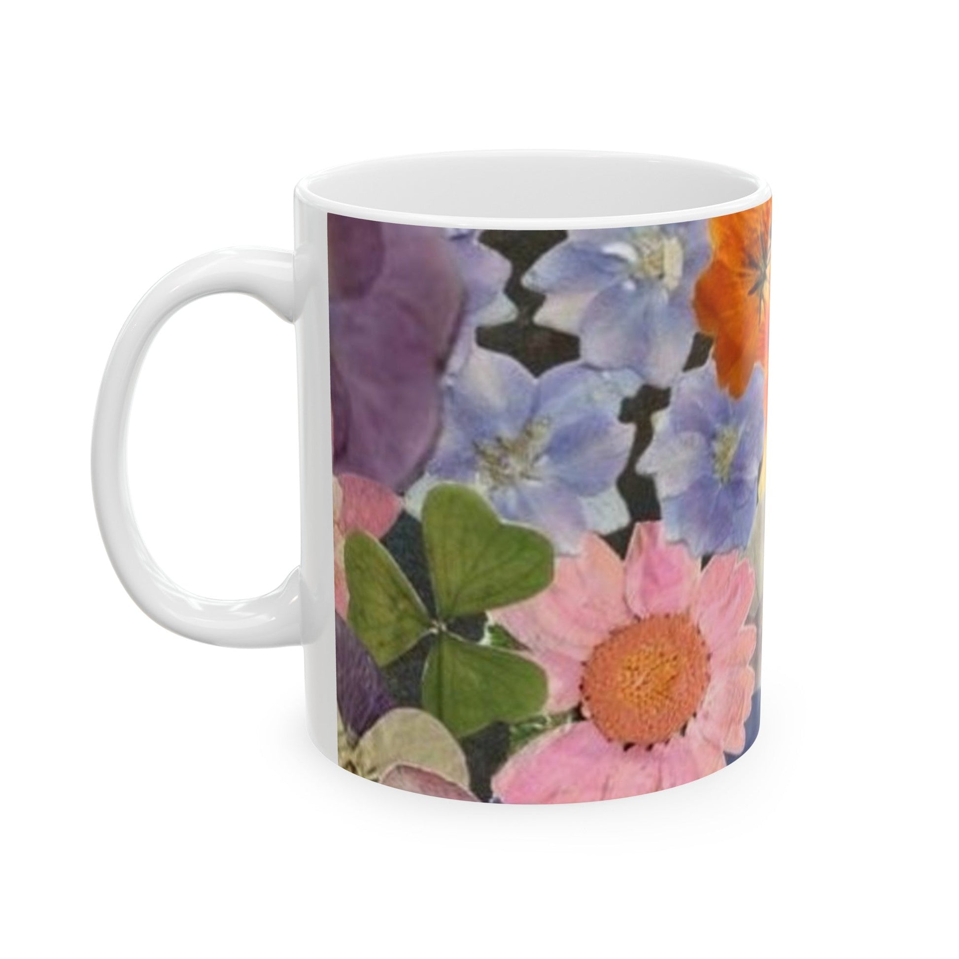 Floral Ceramic Mug, (11oz, 15oz) - Blossoms&Moss