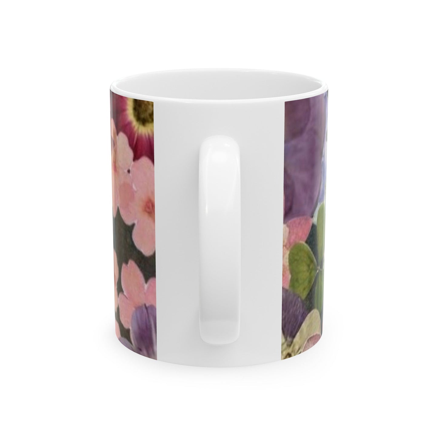 Floral Ceramic Mug, (11oz, 15oz) - Blossoms&Moss