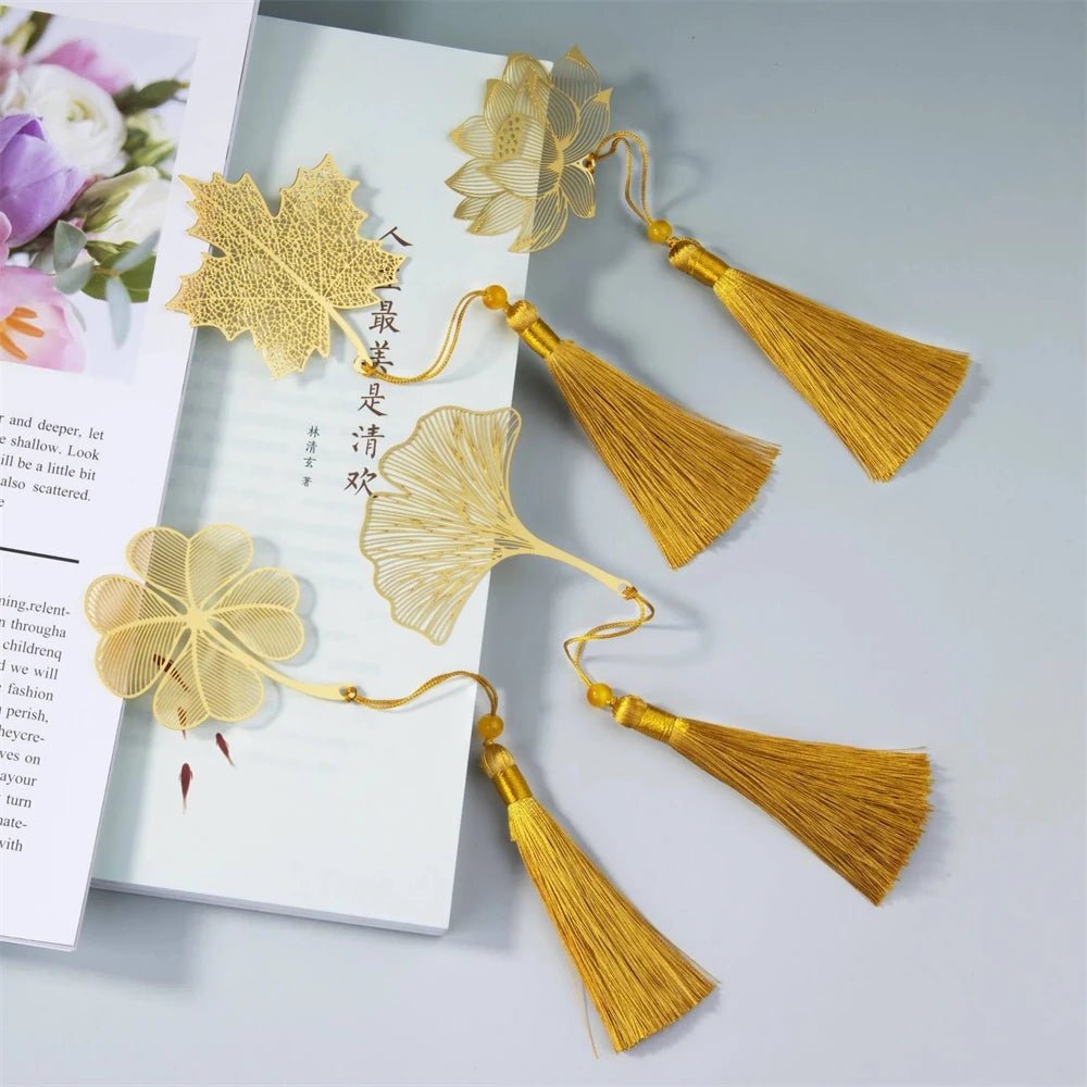 Floral metal bookmarks - Blossoms&Moss