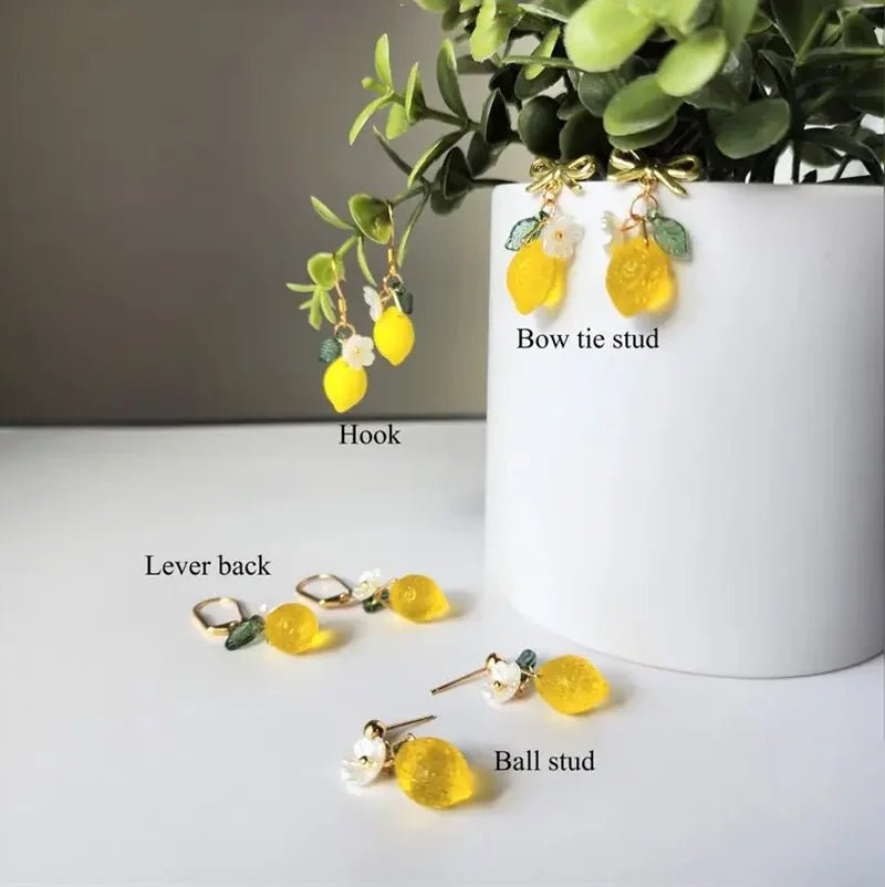 For life & lemons earrings - Blossoms&Moss