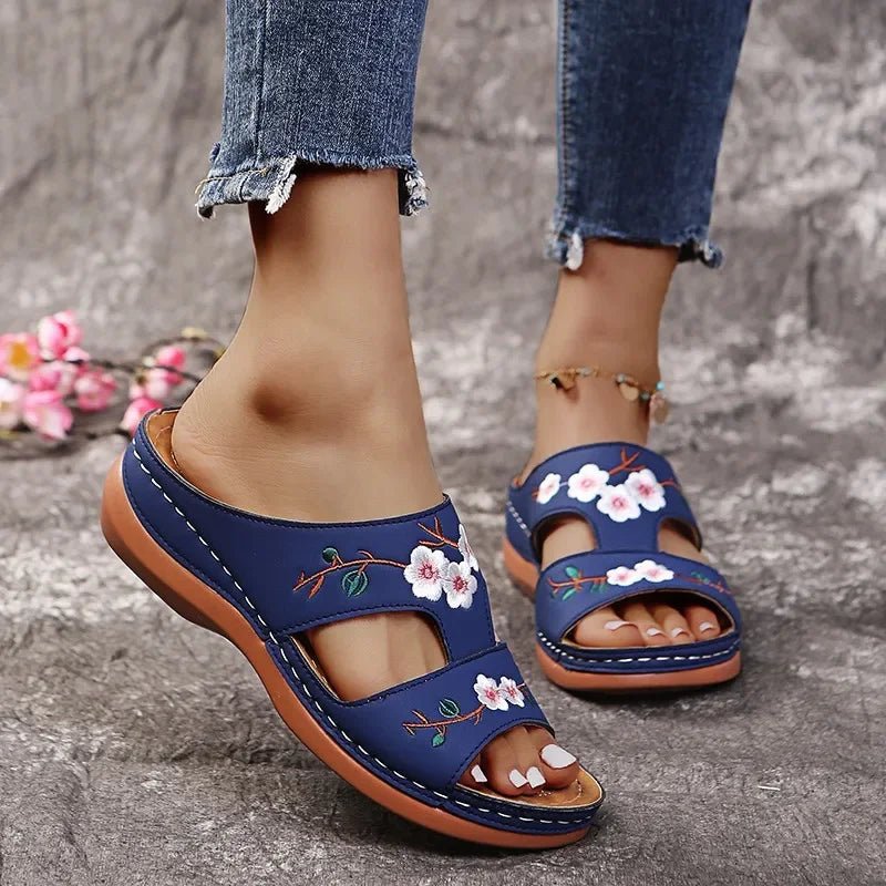 Garden glory slip on sandals - Blossoms&Moss