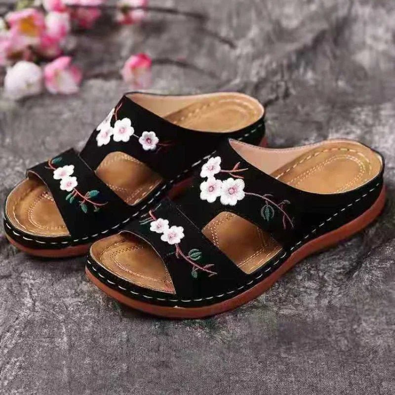 Garden glory slip on sandals - Blossoms&Moss