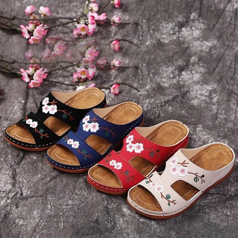 Garden glory slip on sandals - Blossoms&Moss