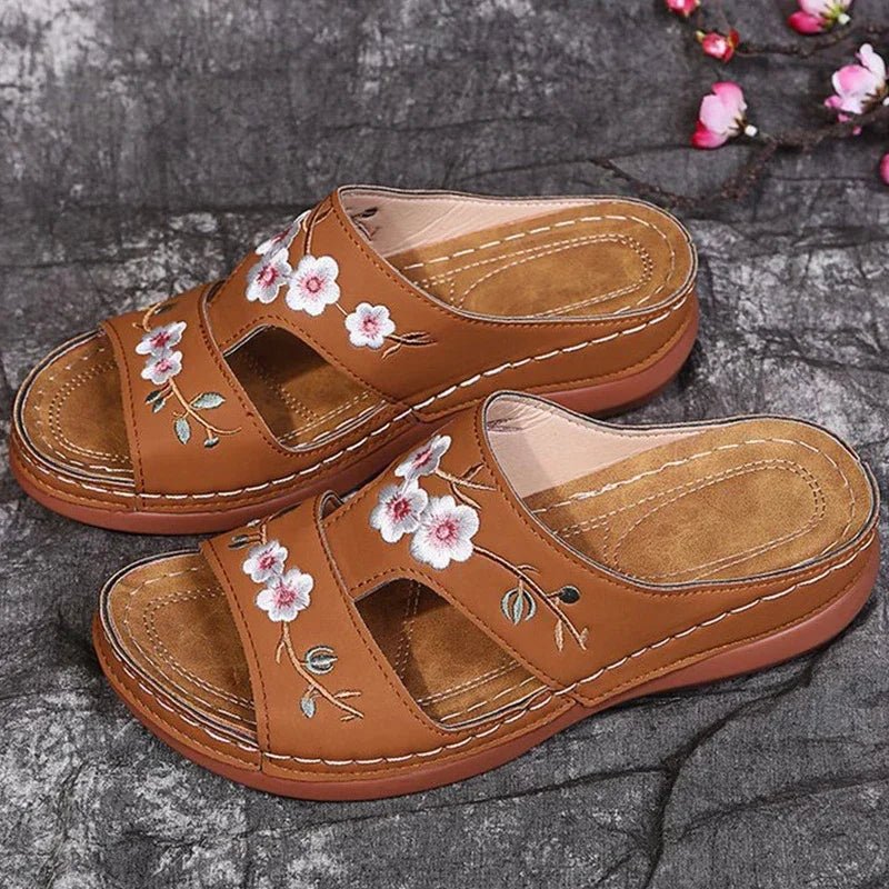 Garden glory slip on sandals - Blossoms&Moss