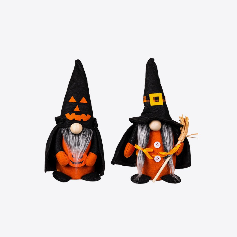 Halloween Faceless Short Leg Gnome - Blossoms&Moss