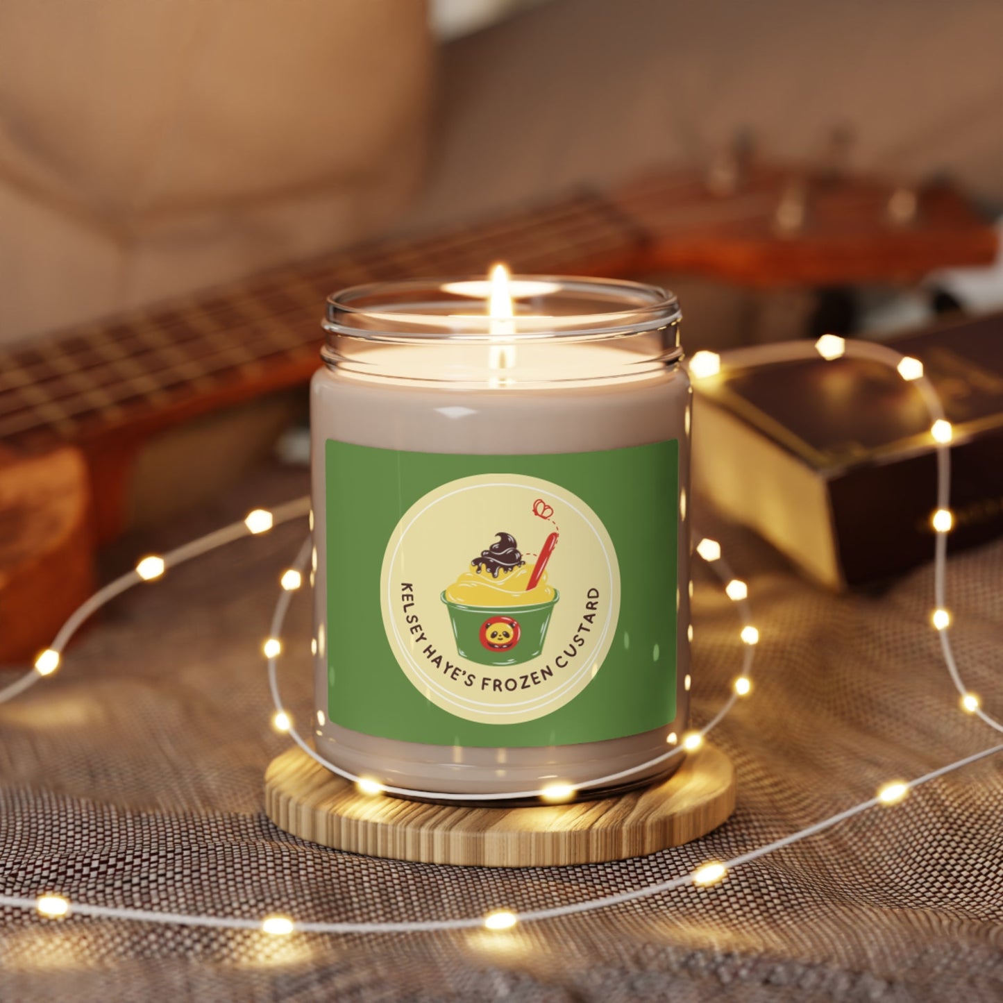 Kelsey Haye’s vanilla & cinnamon Scented Soy Candle, 9oz - Blossoms&Moss