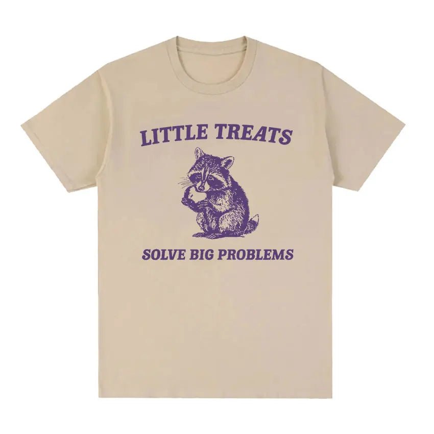 Little Treats Solve Big Problems Oversized T - Blossoms&Moss