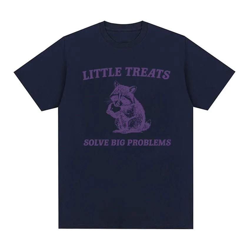 Little Treats Solve Big Problems Oversized T - Blossoms&Moss