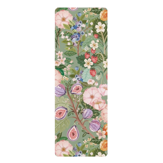 Rubber Yoga Mat - Blossoms&Moss