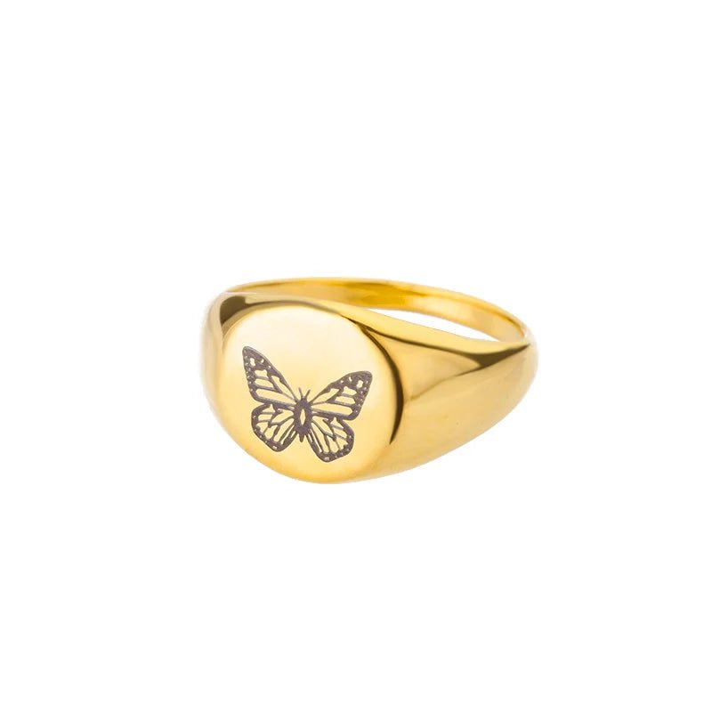 Save the bees statement ring - Blossoms&Moss