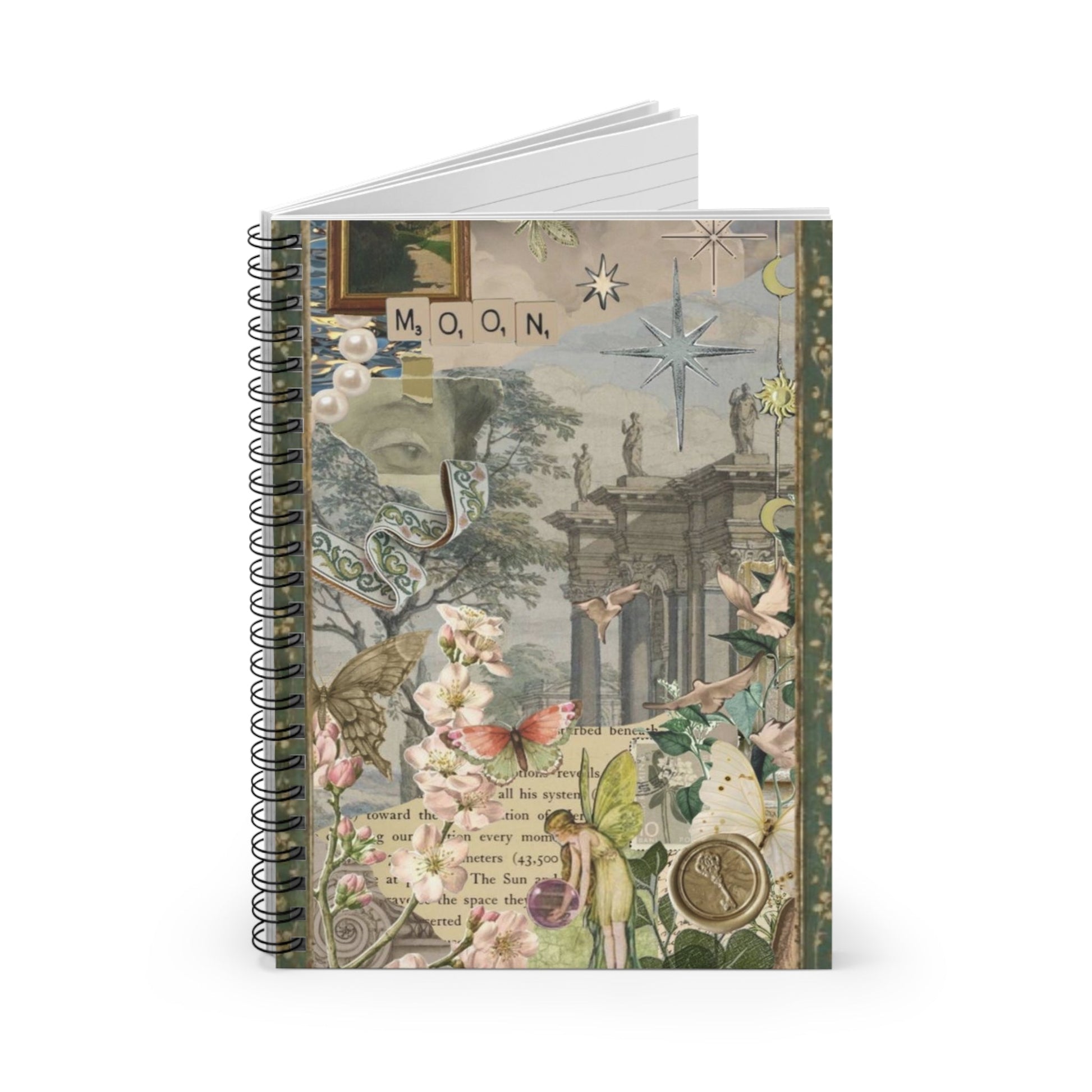 Spiral Notebook - Ruled Line - Blossoms&Moss