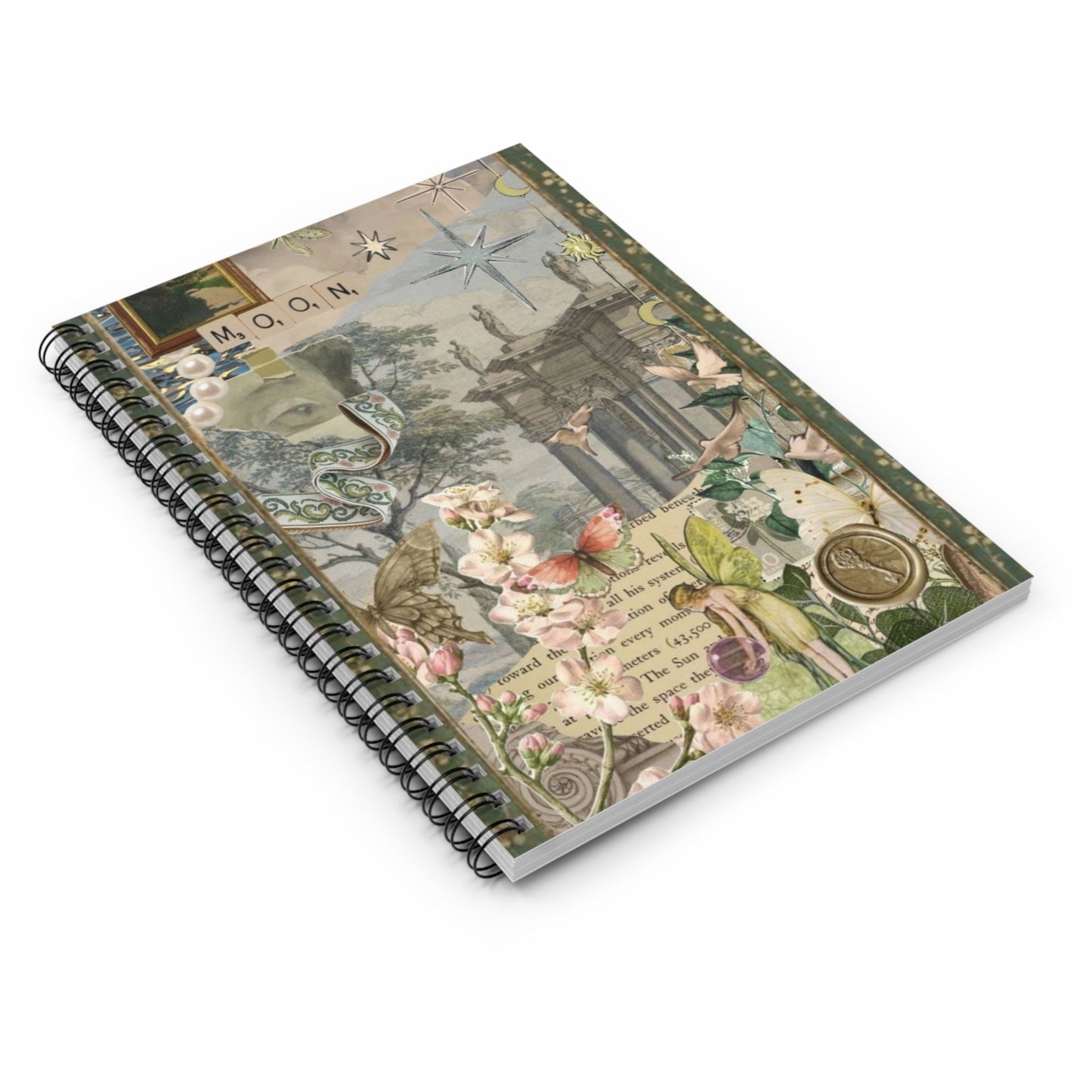 Spiral Notebook - Ruled Line - Blossoms&Moss