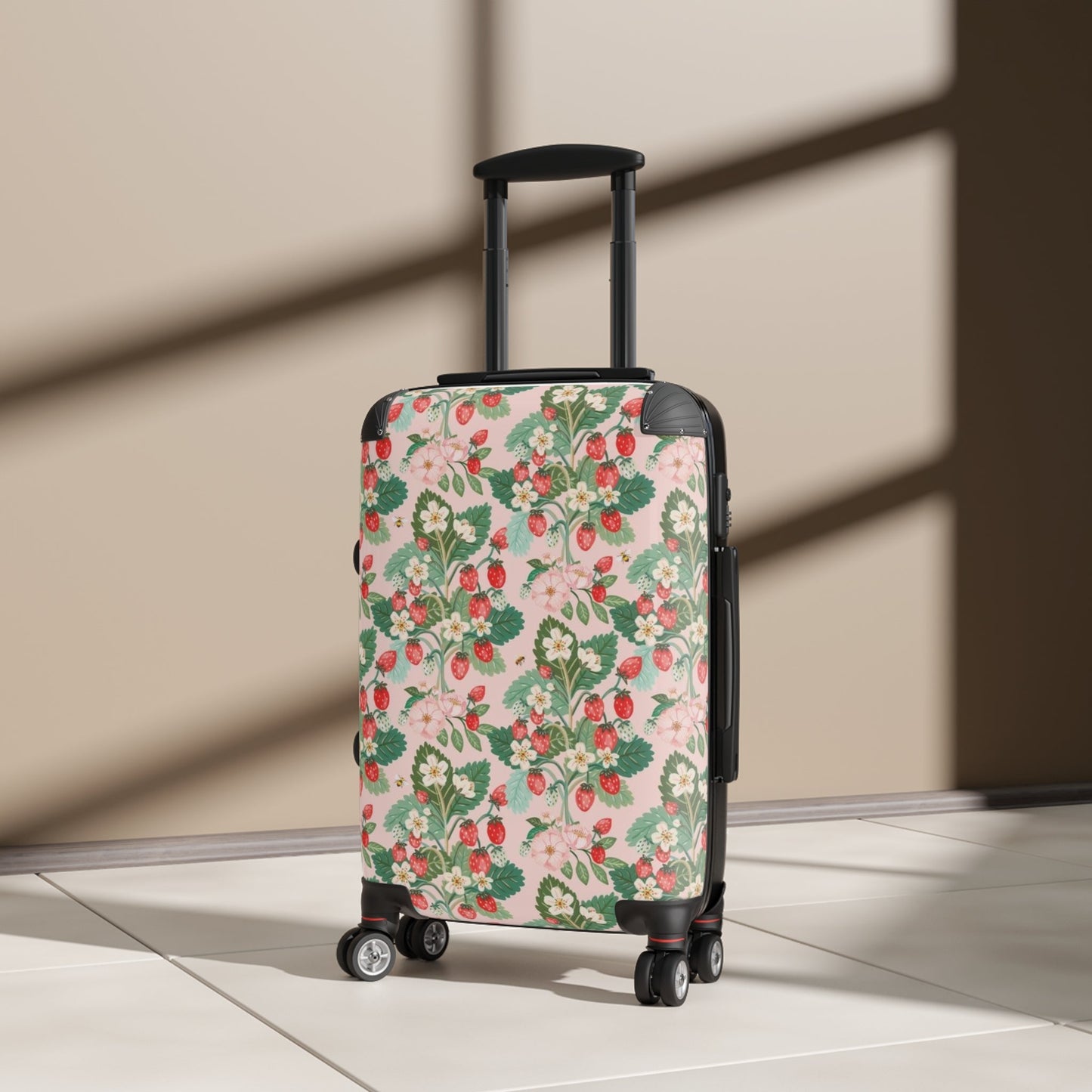 Strawberry Days Luggage - Blossoms&Moss