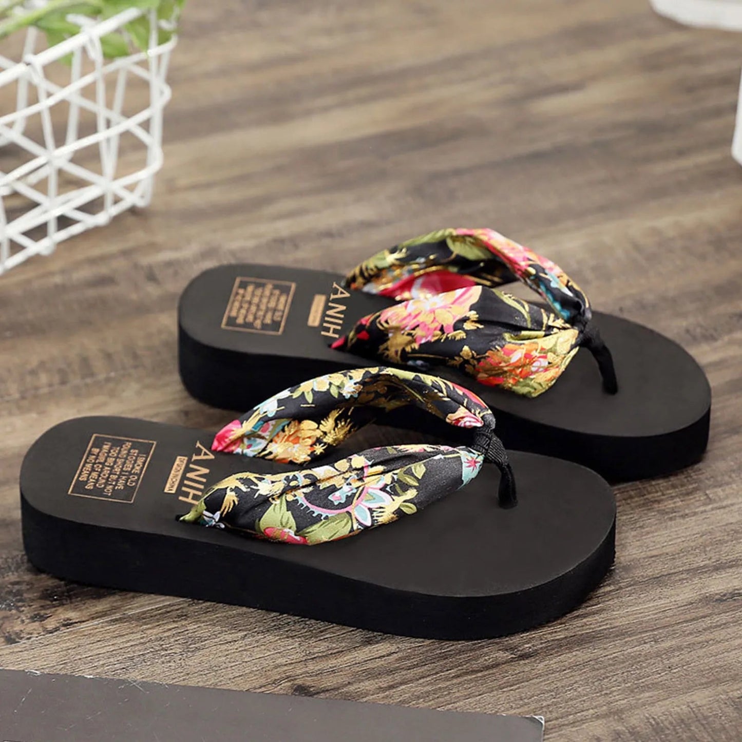 Summertime sadness ribbon slippers - Blossoms&Moss