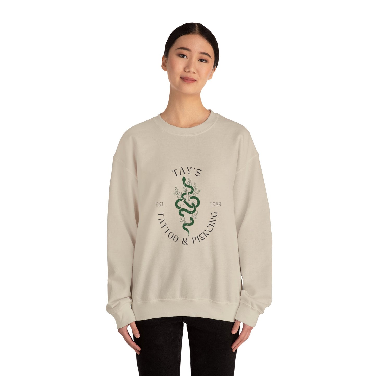 Tay’s tattoo Crewneck Sweatshirt - Blossoms&Moss